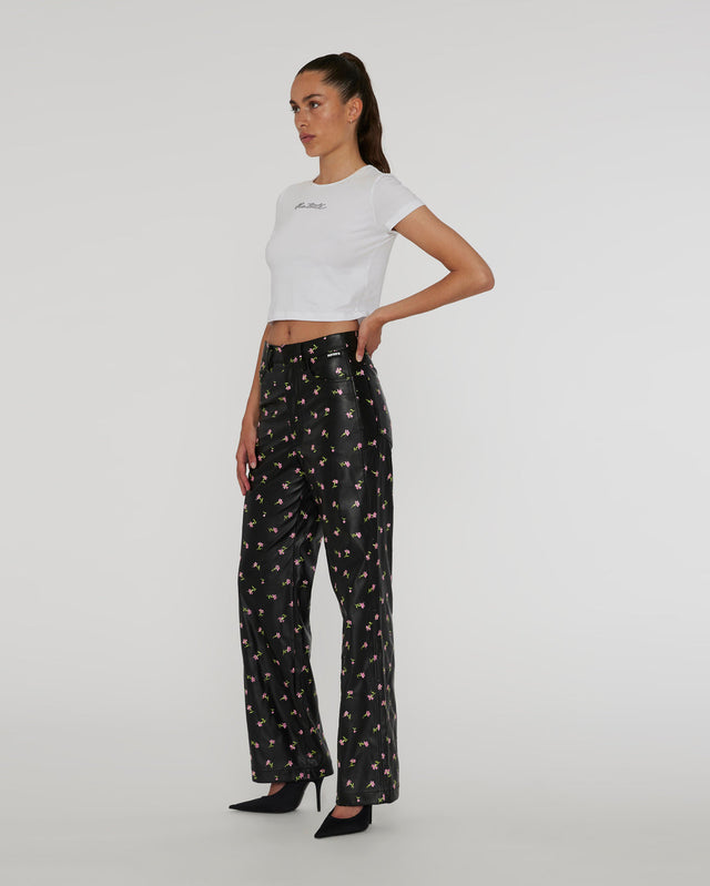 ROTATE - Printed Straight Pants