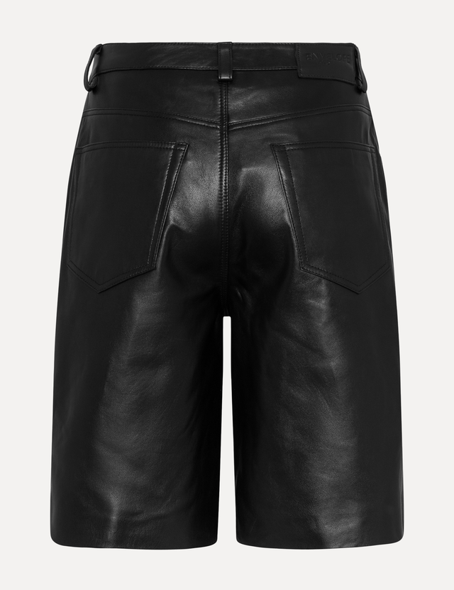 ENVELOPE1976 - Plot Leather Shorts