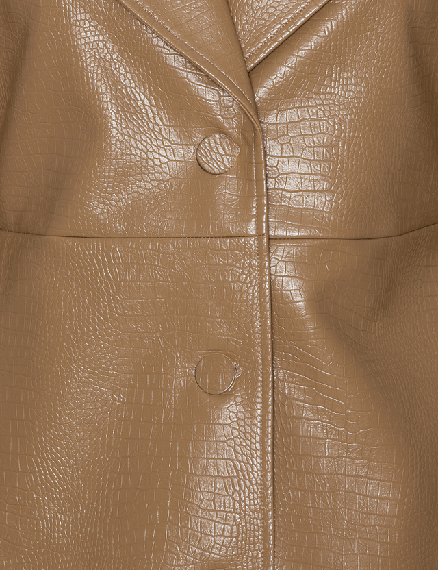 ROTATE - Textured Fitted Jacket