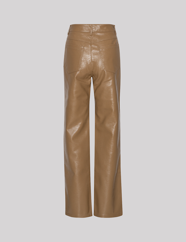 ROTATE - Textured Straight Pants