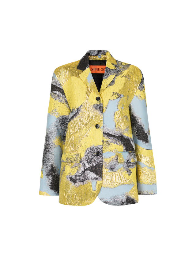 Stine Goya - Pezz Elevated Woven Jaquard Blazer