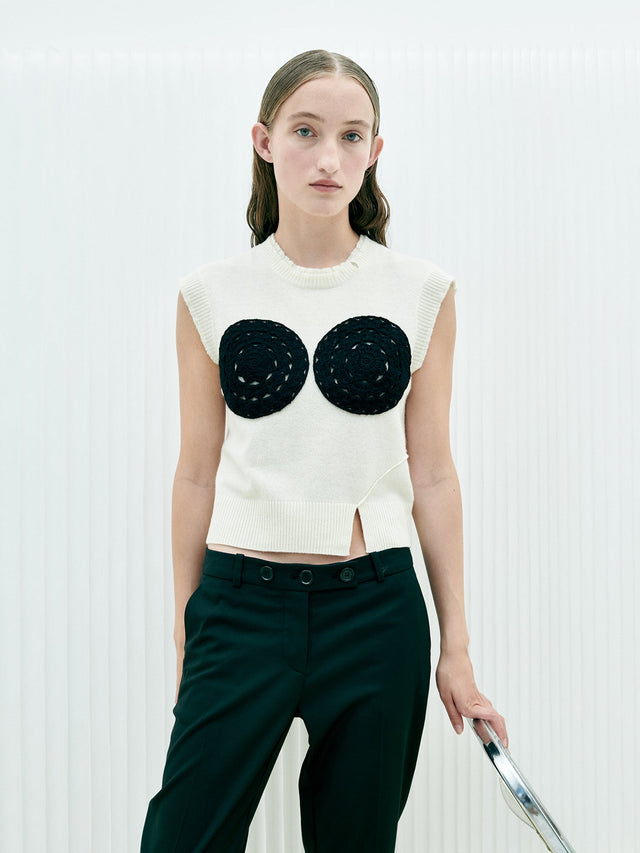 The . Garment - Como Crochet Top